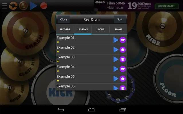 REAL DRUM Electronic Drum Set android App screenshot 2